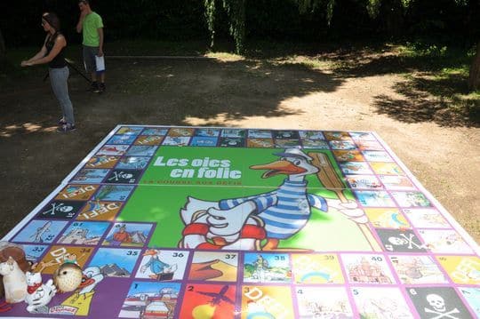 Jeu de l'oie géant annecy