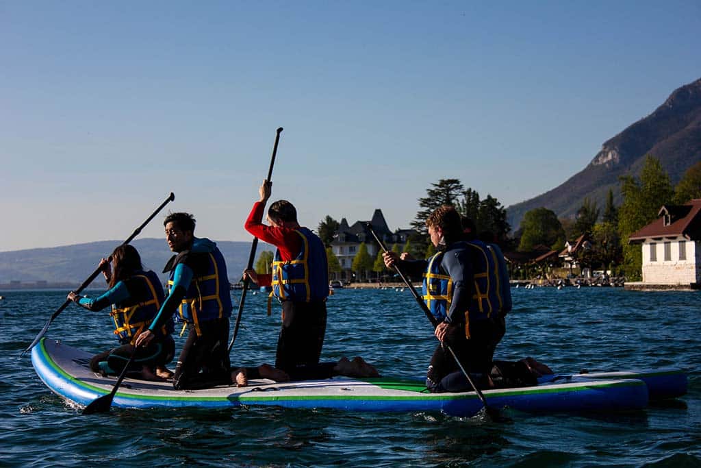 team building paddle géant annecy