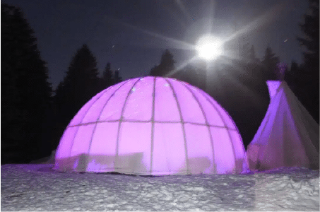 Soirée insolite Tipi Annecy Séminaire entreprise